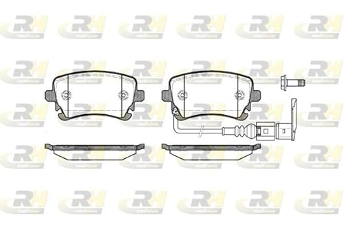 Roadhouse 2897.11-Set Bremsbeläge von ROADHOUSE