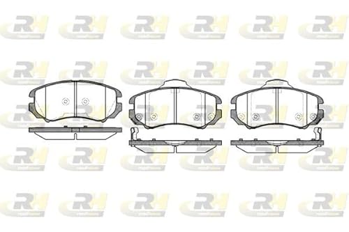 Roadhouse 2953.02-Set Bremsbeläge von ROADHOUSE