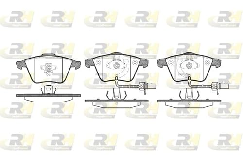 Roadhouse 2964.12-Set Bremsbeläge von ROADHOUSE
