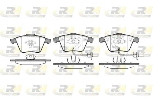 Roadhouse 2964.12-Set Bremsbeläge von ROADHOUSE