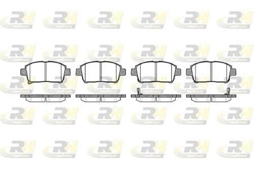 Roadhouse 2971.02-Set Bremsbeläge von ROADHOUSE