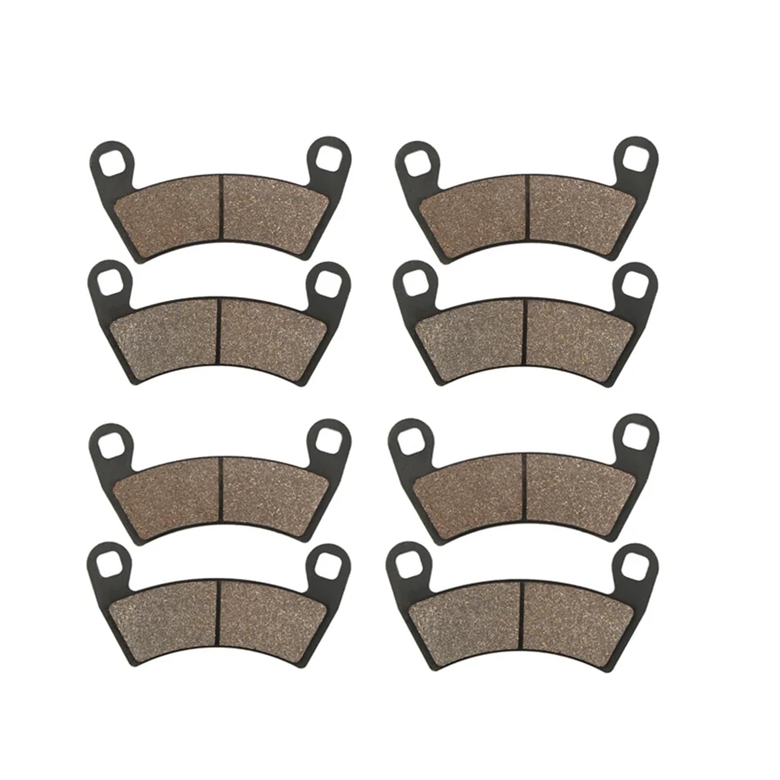 1/2/3/4 Pairs Motorrad ATV UTV Bremsbeläge Vorne Hinten Kits for RZR S 900 1000 EPS 800 700 Ranger Crew 4x4 RZR1000XP(4 Pairs) von ROAOFFGB