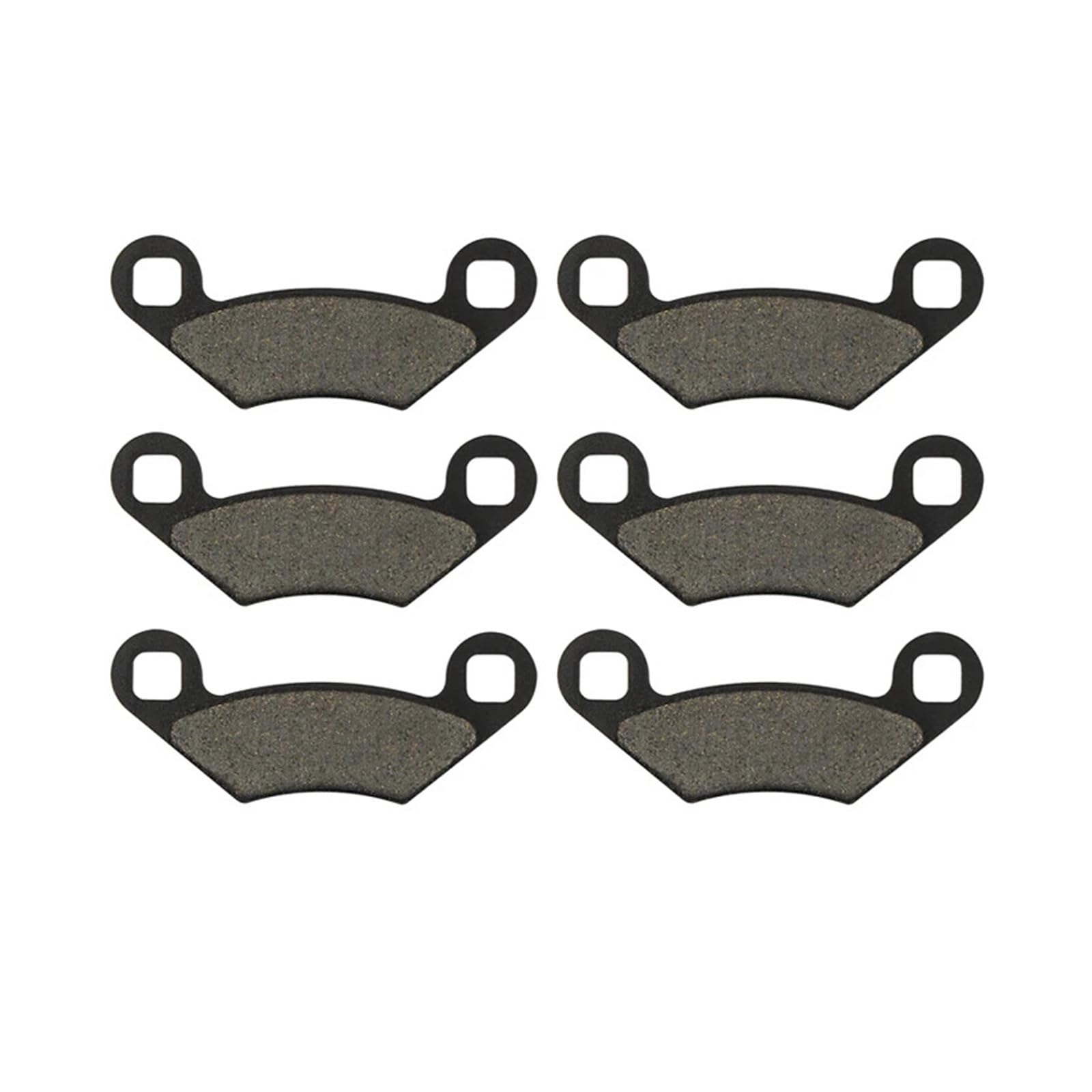 1/2/3 Pairs ATV UTV Quadcycle Vorne und Hinten Bremsbeläge for 300 Hawkeye 2x4 Sportler 4x4 500 Outlaw Predator TLD(3 Pairs) von ROAOFFGB