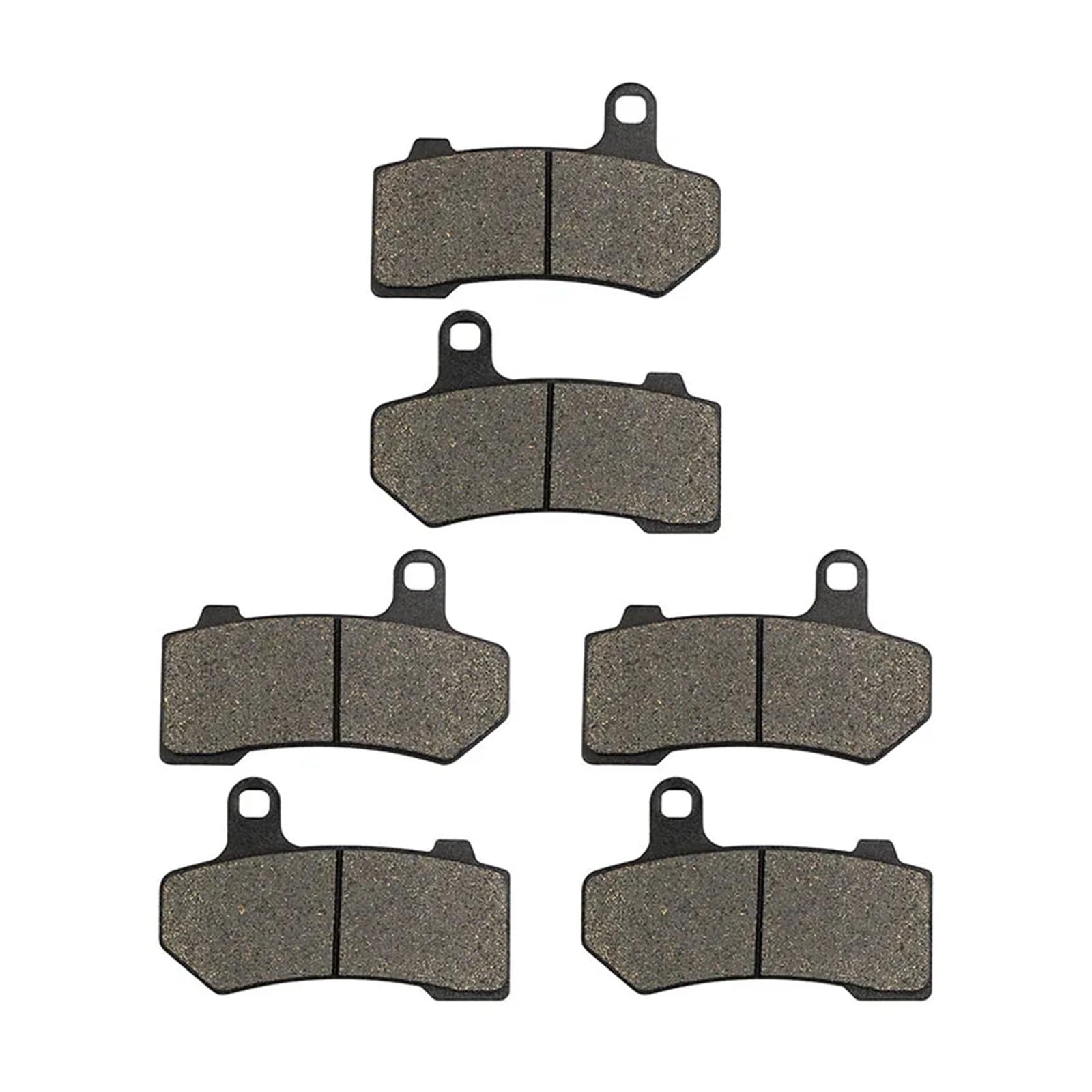 1/2/3 paar Motorrad Bremsbeläge Vorne for Für FLTRU Road Glide Ultra 2011 2012 FLHX Street Glide 2008-2014(3 Pairs) von ROAOFFGB