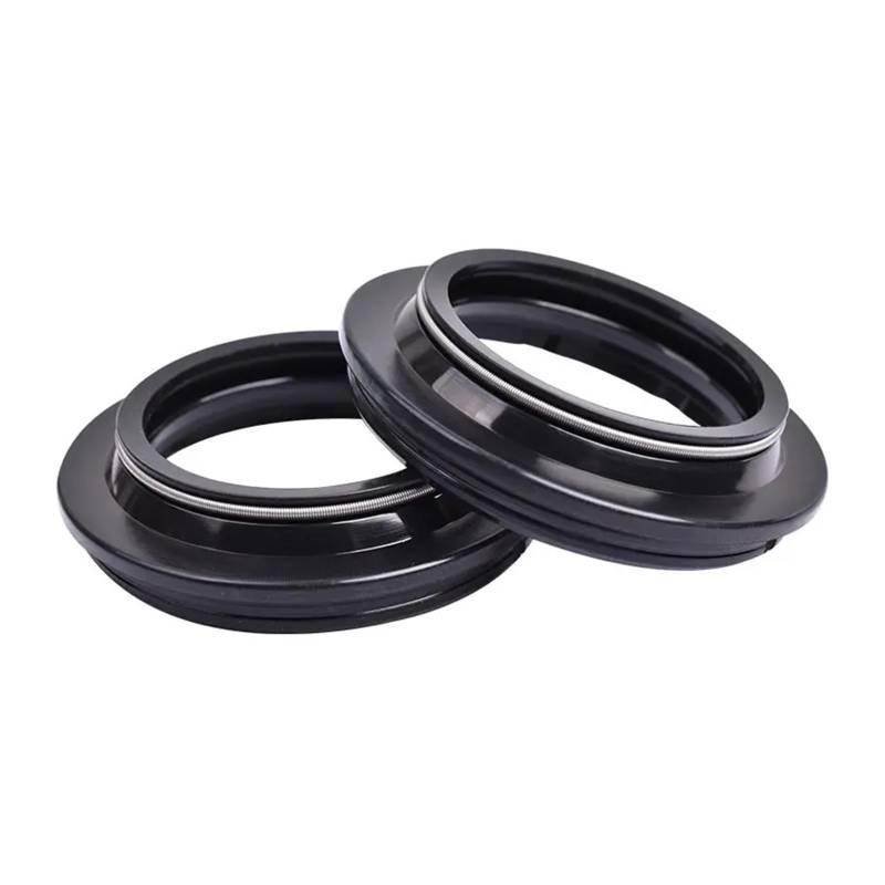 35x48x11 Motorrad Gabel Öl Dichtung Staub Abdeckung for ZX400 C2 Z400F F2 Z400 Z ZX 400 EN450 EN450A EN 450 LTD450(2pcs dust cover) von ROAOFFGB