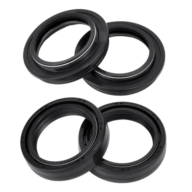 37x50x11 Motorrad Schock Gabel Dämpfer Öl Dichtung und Staub Abdeckung Lip for VF500 VF500C VF 500 VF500F VF500FE(2pcs seal 2pc cover) von ROAOFFGB