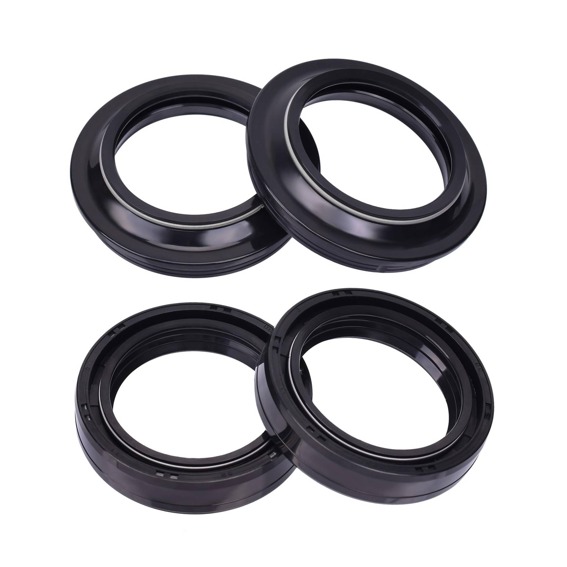 38x52x11 Motorrad Gabel Öl Dichtung Staub Abdeckung for VN750 VN700A VN Vulcan 750 ZL900 ZL1000 ZL Eliminator 1000 900 ZR250(Oil seal and cover) von ROAOFFGB
