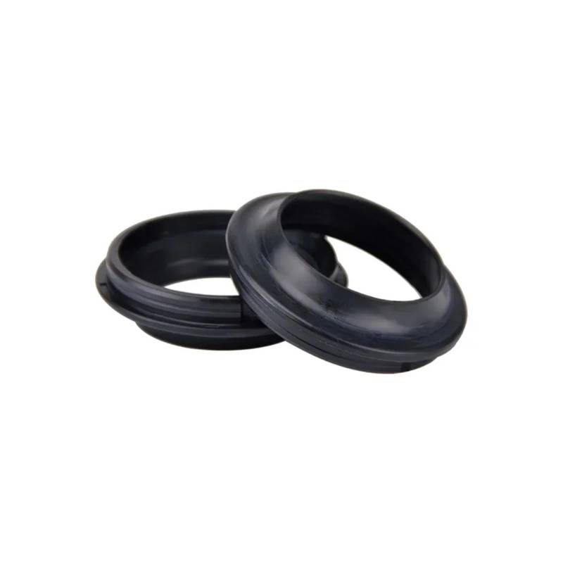 39x52x11 Motorrad Gabel Suspension Dämpfer Öl Dichtung Staub Abdeckung for XL883 XL1200 XLH1200 FXDS FXR 1450(2pcs Cover) von ROAOFFGB