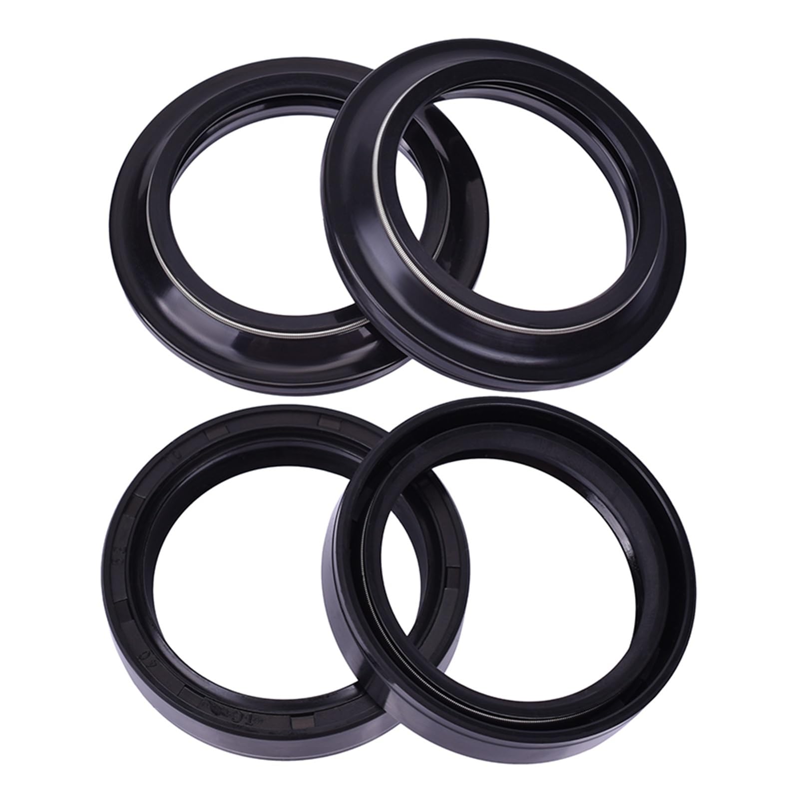 40x52x10 Motorrad Gabel Öl Dichtung Staub Abdeckung for GPR50 GPR RACING 50 LOBITO 50 SENDA SM DRD 50 GPR 125 NUDE(2pcs seal 2pcs cover) von ROAOFFGB