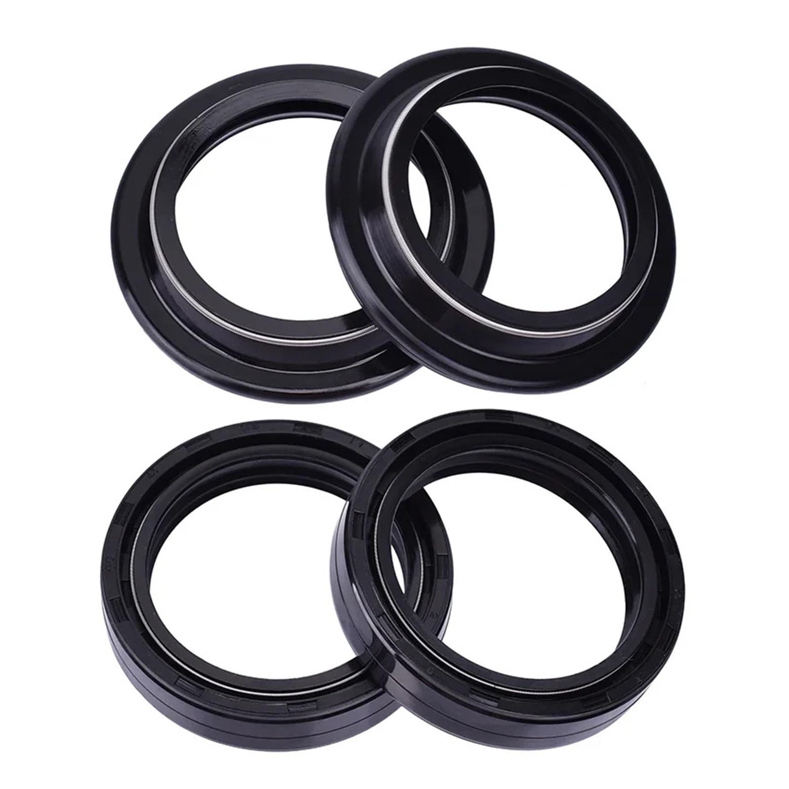 41x54x11 Motorrad Teile Gabel Dämpfer Öl Dichtung for XR500R CBR500R CBF500A CB500X CB500F CBR500 CBF500 CB500 XR500(2pcs seal 2pcs cover) von ROAOFFGB