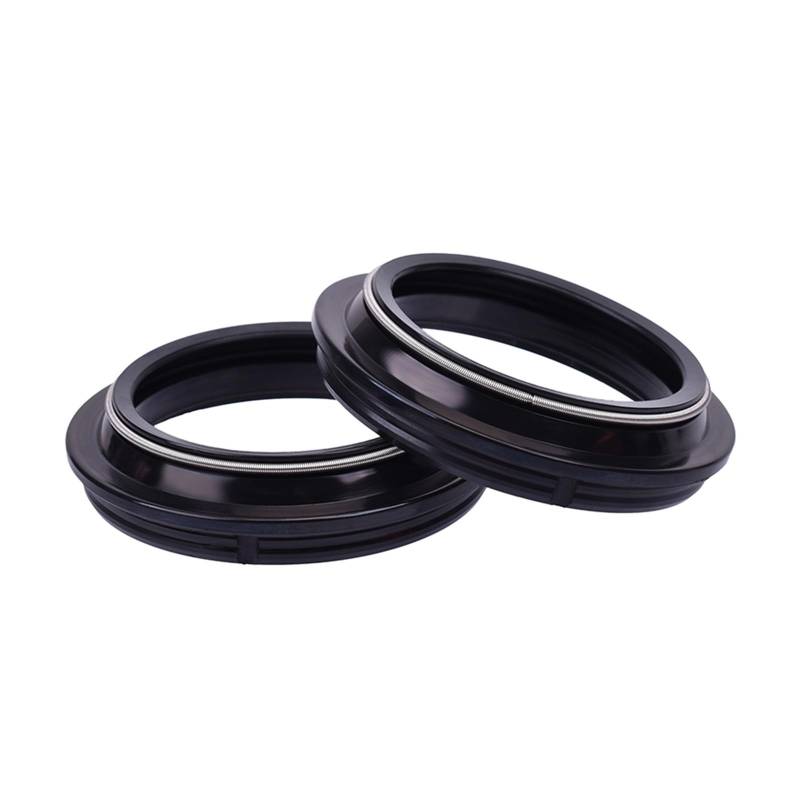 43X55X9,5/10,5mm Motorrad Gabel Öl Dichtung Staub Dichtung for GSR 600 BANDIT 1250 GSX 1250 for DAYTONA 600 THUNDERBIRD 900 TROPHY 4(2pcs dust cover) von ROAOFFGB