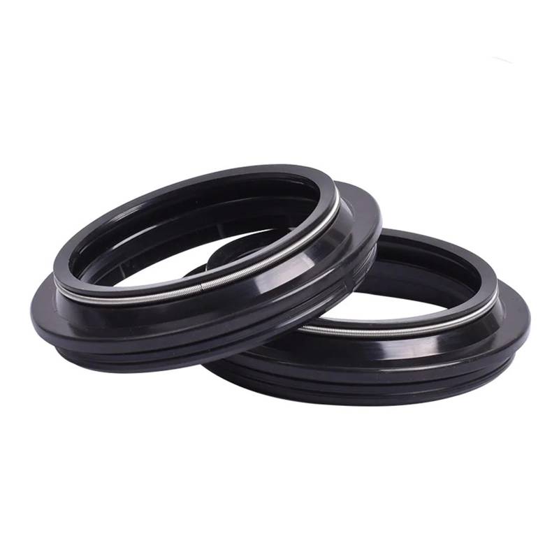 43x54x11 Motorrad Gabel Dämpfer Öl Dichtung & 43x54 Staub Abdeckung Lip for 955 Daytona T595 SPRINT ST 955i TIGER 900(2pcs Dust cover) von ROAOFFGB