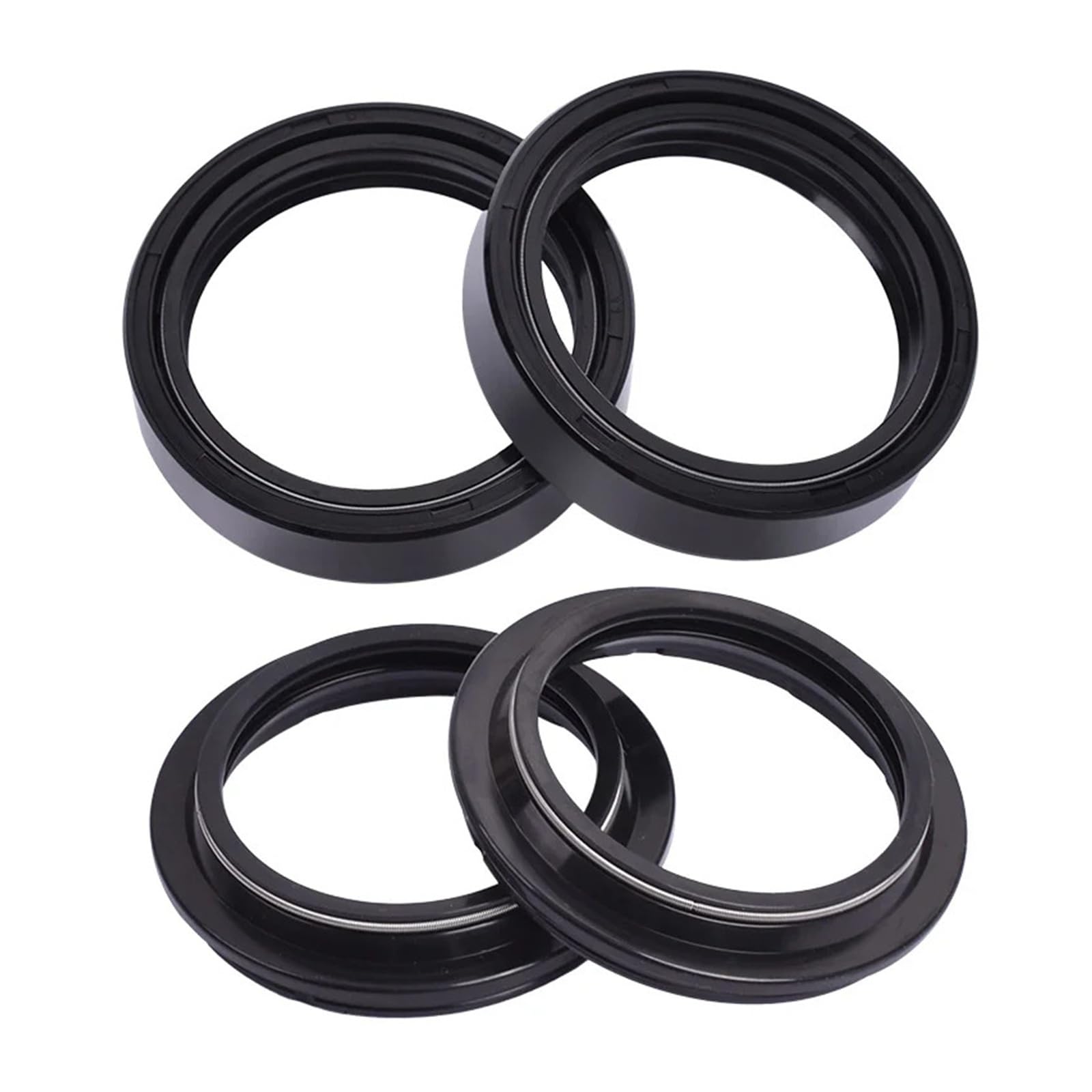 43x54x11 Motorrad Gabel Dämpfer Öl Dichtung & 43x54 Staub Abdeckung Lip for 955 Daytona T595 SPRINT ST 955i TIGER 900(2pcs seal 2pcs cover) von ROAOFFGB