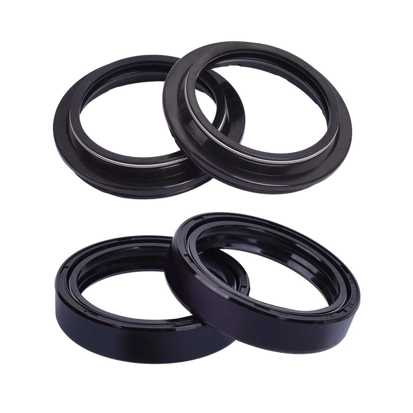 43x54x11 Motorrad Gabel Öl Dichtung Staub Dichtungen Abdeckung for F800GT 2013-2017 F800R 2007-2010 2011-2017 F800 F 800 GT(2pcs seal 2pc cover) von ROAOFFGB