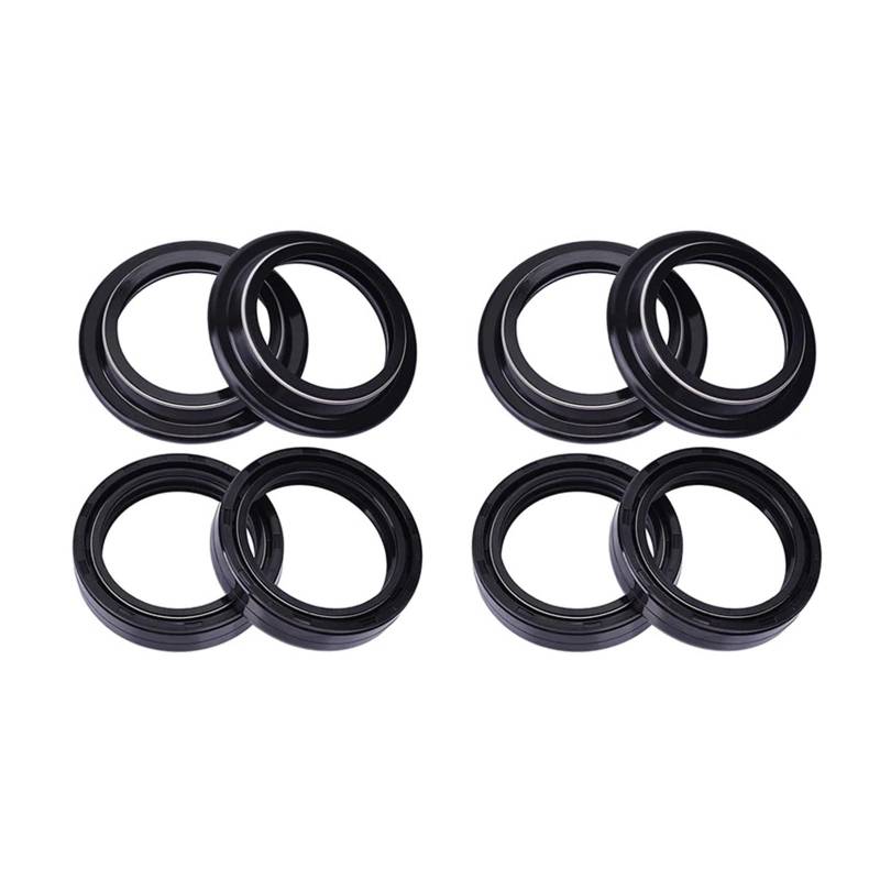 43x54x11 Motorrad Gabel Öl Dichtung Staub Dichtungen Abdeckung for F800GT 2013-2017 F800R 2007-2010 2011-2017 F800 F 800 GT(4pcs seal 4pc cover) von ROAOFFGB