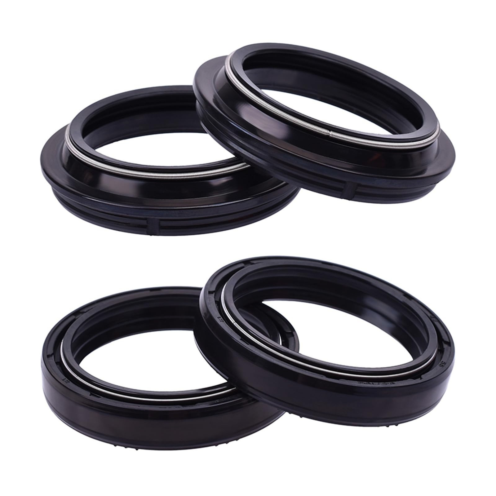 43x55x9,5/10,5 Motorrad Gabel Öl Dichtung Staub Abdeckung for VEGAS 1731 2011 VEGAS JACKPOT 1731 2009-2013 VEGAS(2pcs seal 2pc cover) von ROAOFFGB
