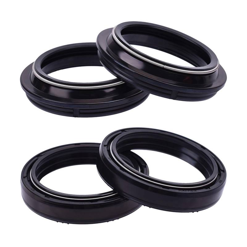 43x55x9,5/10,5 Motorrad Gabel Öl Dichtung Staub Abdeckung for VEGAS 1731 2011 VEGAS JACKPOT 1731 2009-2013 VEGAS(2pcs seal 2pc cover) von ROAOFFGB