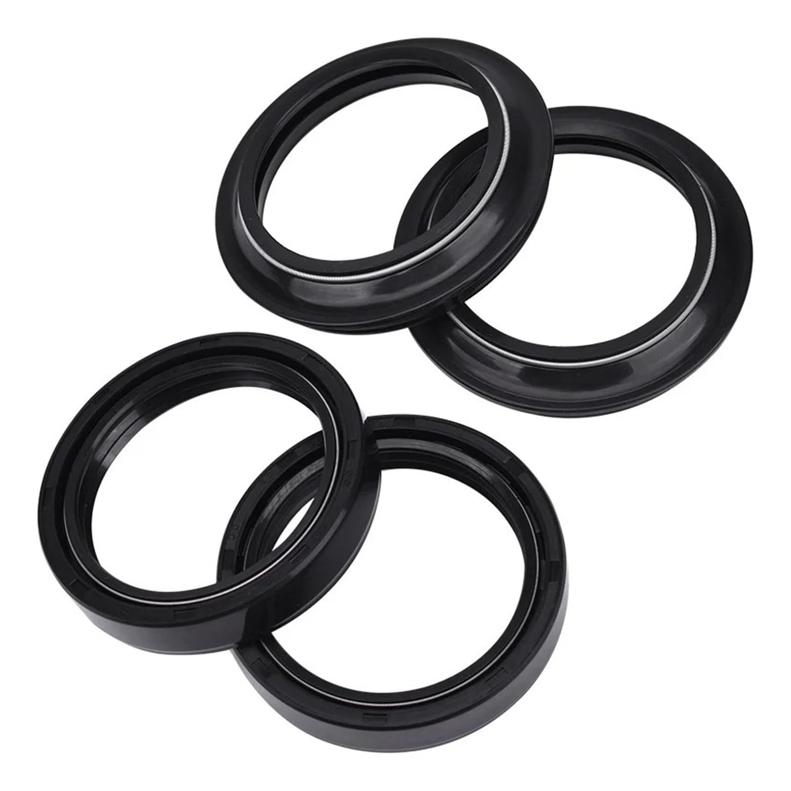 46x58x11 Motorrad Gabel Öl Dichtung Staub Abdeckung for YZ250 YZ250F WR400F WR400 YZ400 YZ400F WR426F WR426(2pcs seal 2pc cover) von ROAOFFGB