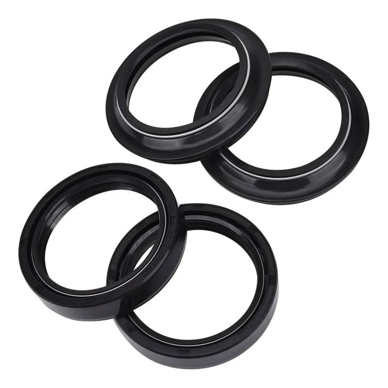 46x58x11 Motorrad Gabel Öl Dichtung Staub Abdeckung for YZ250 YZ250F WR400F WR400 YZ400 YZ400F WR426F WR426(2pcs seal 2pc cover) von ROAOFFGB