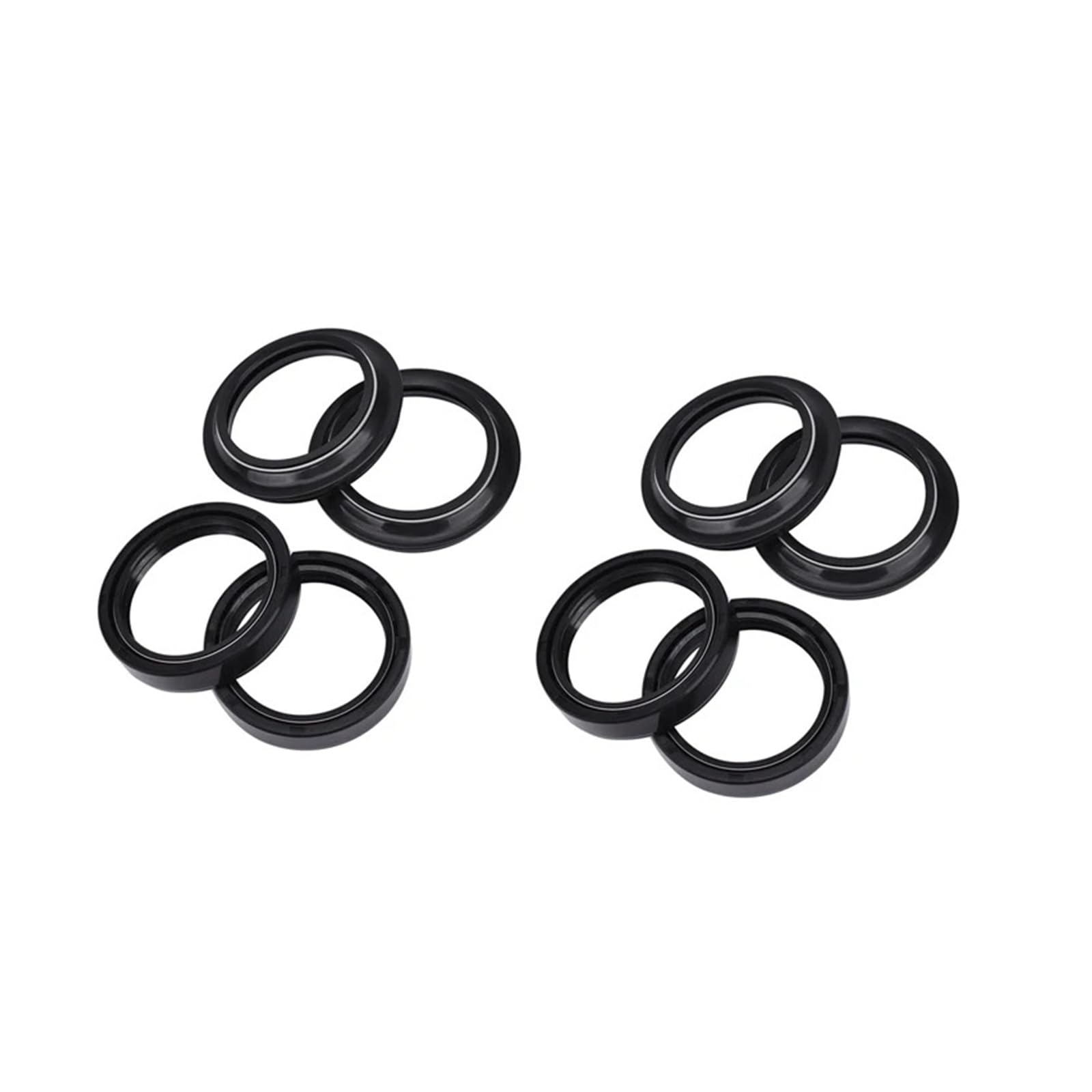 46x58x11 Motorrad Staub & Öl Dichtung for CR125R CR125 CR250R CR250 CR500R CR500 XR650R Wasser Gekühlt XR 650 XR650 CR 125 250 500(4pcs seal 4pc cover) von ROAOFFGB