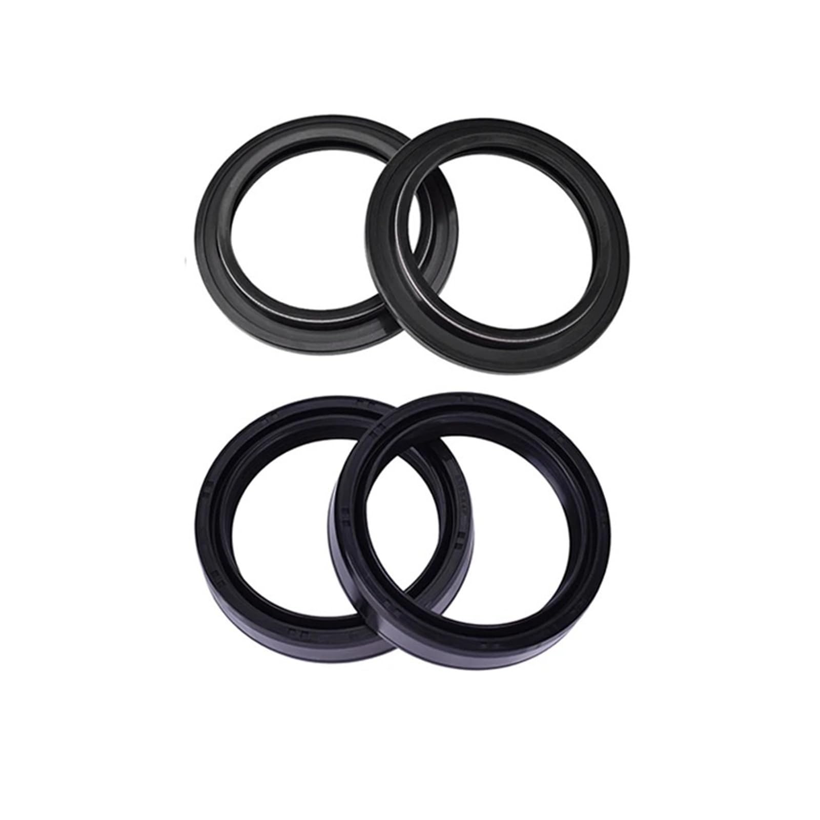 48X61X11mm Motorrad Gabel Öl Dichtung Staub Abdeckung for HYPERMOTARD 939 SP SUPER SPORT 937 S MULTISTRADA 1200 MONSTER 1200 R(2pcs oil 2pcs dust) von ROAOFFGB