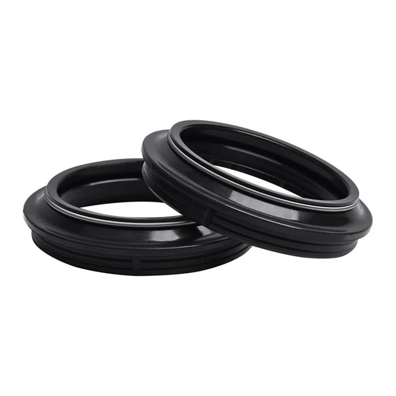 49X60X11mm Gabel Dampe öl dichtung for Rocker FXCW Dyna Fat Bob Dyna Super for KLX400R KLX400 SR(2pcs dust cover) von ROAOFFGB