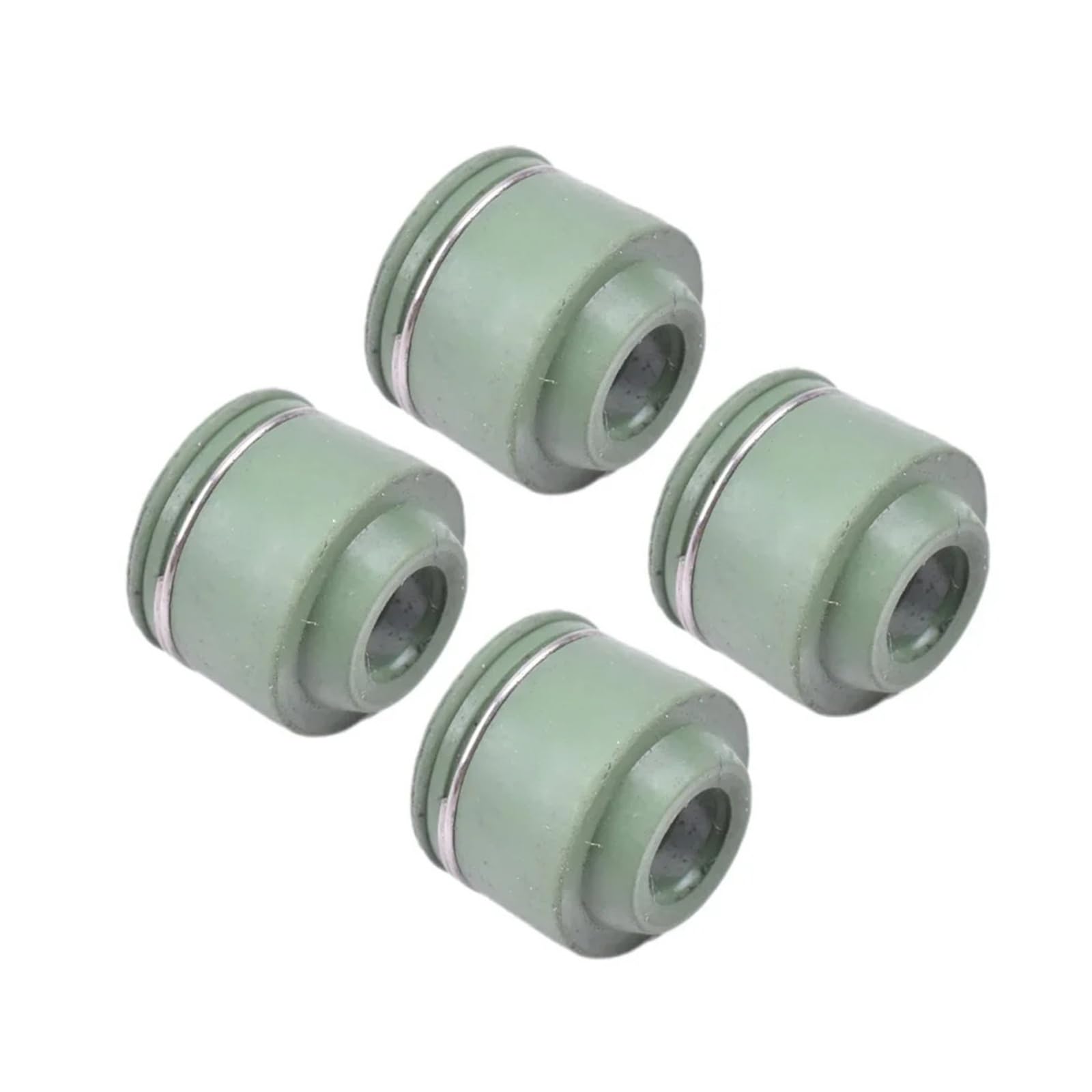 4mm Motorrad Motor Zylinderkopf Einlass auslass Ventilschaft Öldichtung for ZXR250 ZR250 ZXR400(4pcs) von ROAOFFGB