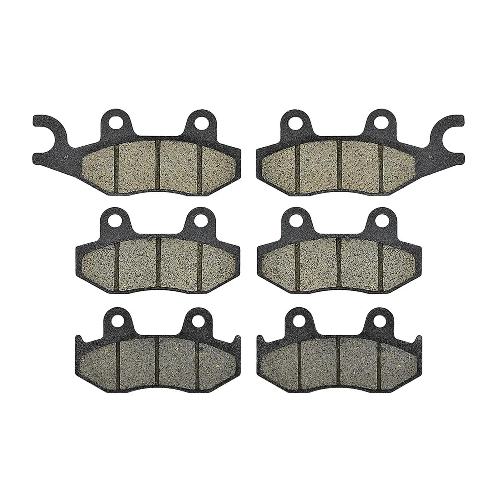 ATV Vorne Hinten Bremsbeläge for YFZ450 YFZ 450 YFZ450R YFZ 450R YFM 700 Raptor YFM700 YFM700R 2006-2008 2012 2013 2015(Front Rear) von ROAOFFGB