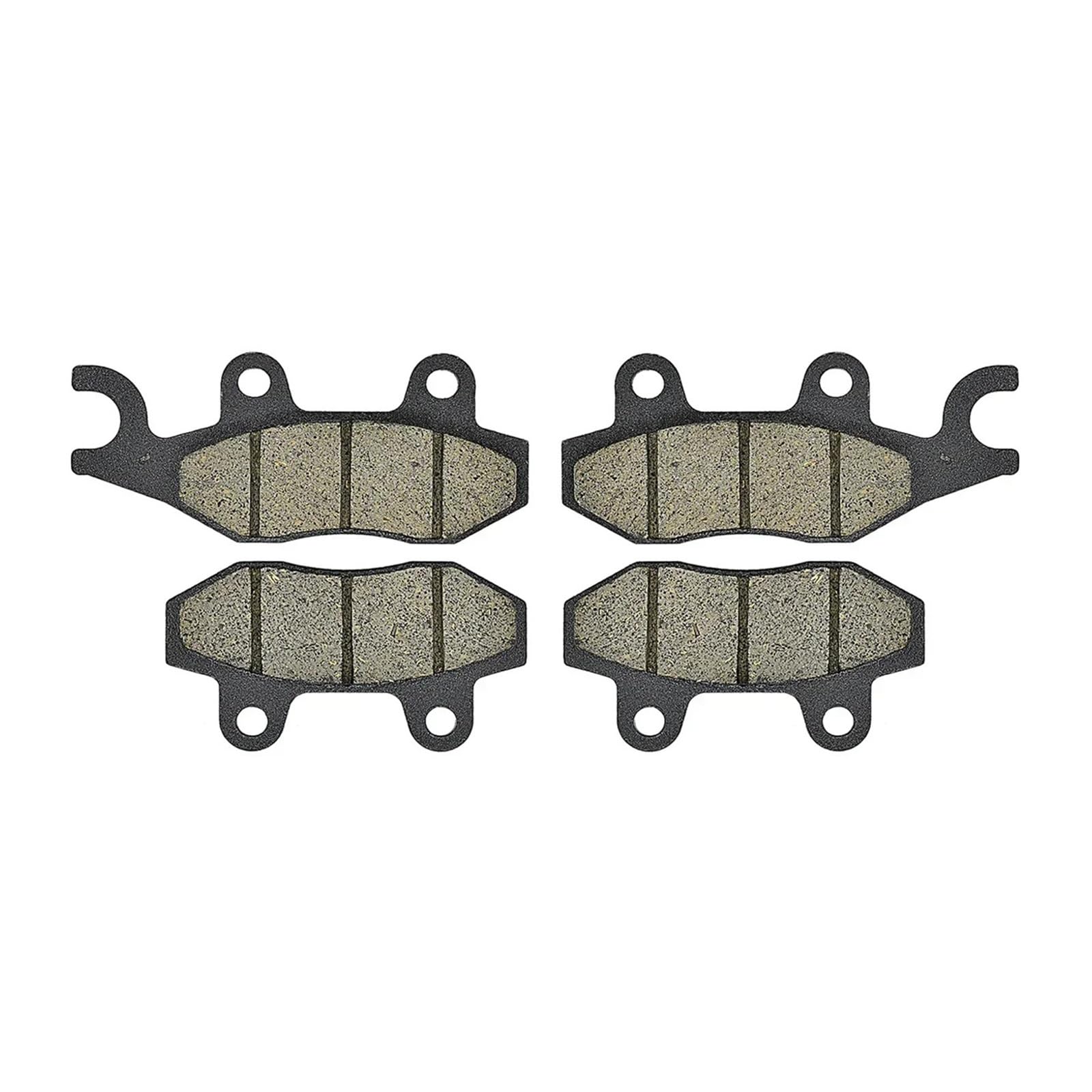 ATV Vorne Hinten Bremsbeläge for YFZ450 YFZ 450 YFZ450R YFZ 450R YFM 700 Raptor YFM700 YFM700R 2006-2008 2012 2013 2015(Front Right Left) von ROAOFFGB