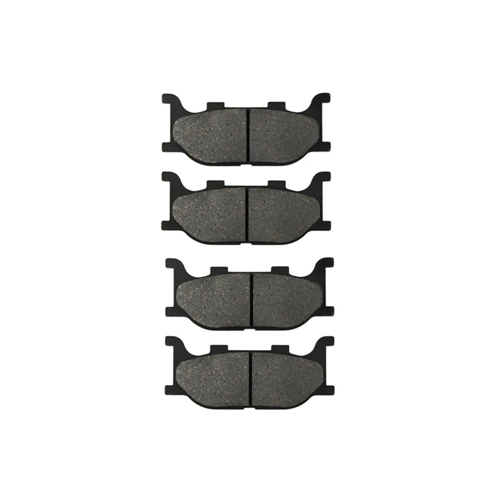 Motorrad-Bremsbeläge vorne for FZ6-Fazer Halbverkleidung/Nicht ABS/2-Kolben-Bremssattel 5VX/5VXL ABS 2004 2005 2006 2007(2 pairs) von ROAOFFGB