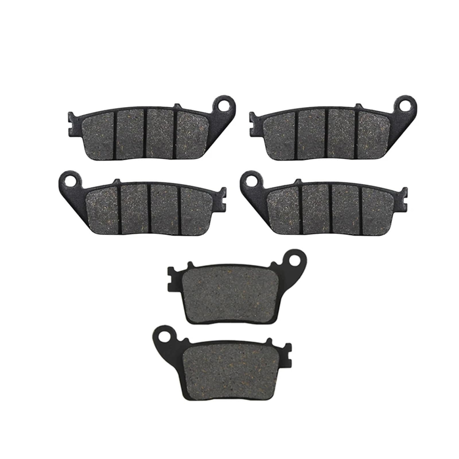 Motorrad-Bremsbeläge vorne hinten Kits for CB600F7 CB600F8 CB600F9 CB600FA Hornet Nicht ABS Modell 2007 2008 2009 2010(Front Rear Kit) von ROAOFFGB