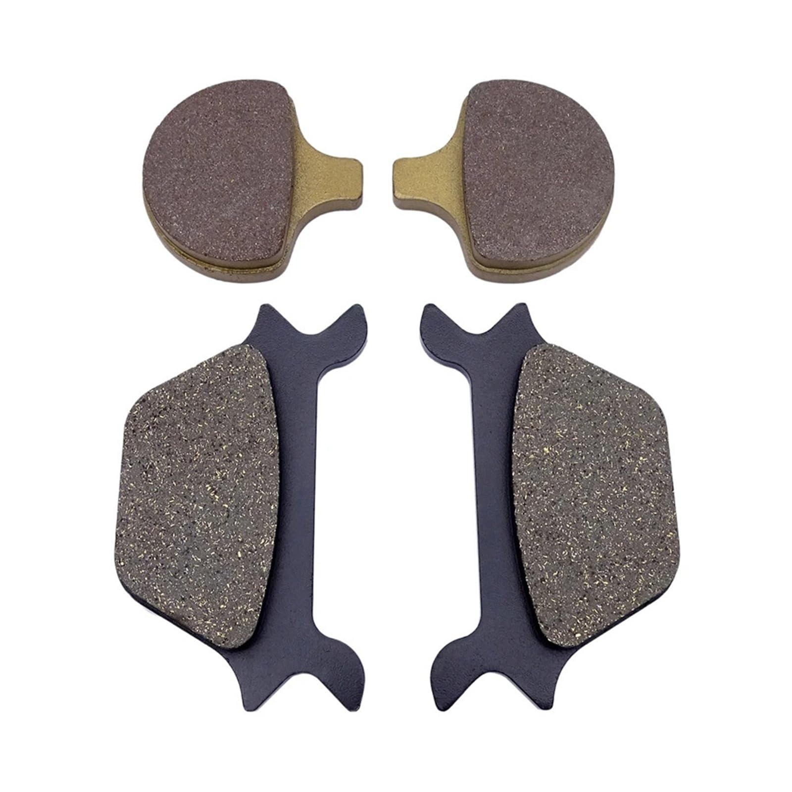 Motorrad-Bremsbeläge vorne und hinten for die Sportster- und Softail-Serie (alle Modelle) 1988-1999(Front and Rear) von ROAOFFGB