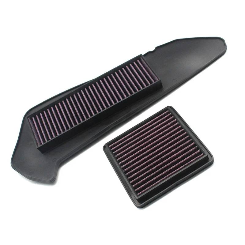 Motorrad High Flow Luftfilter for XMAX300 X-MAX 300 2017-2024 Tricity300 2020-2024(A Set) von ROAOFFGB