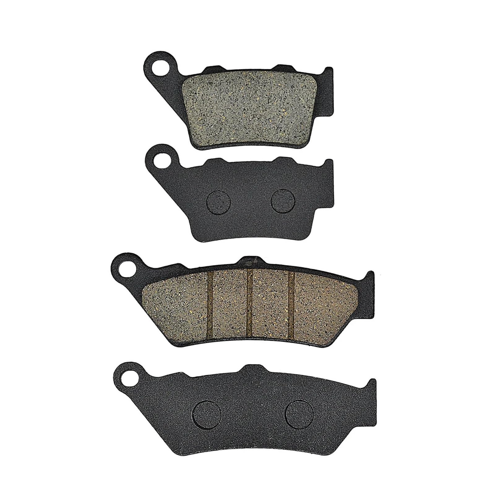 Motorrad Vorne Hinten Bremsbeläge for CB500 NX650 Dominator 97-03 NX 500 Dominator 97-99 FX 650 Kraft 99-03 SLR 650 97-98(Front and Rear) von ROAOFFGB