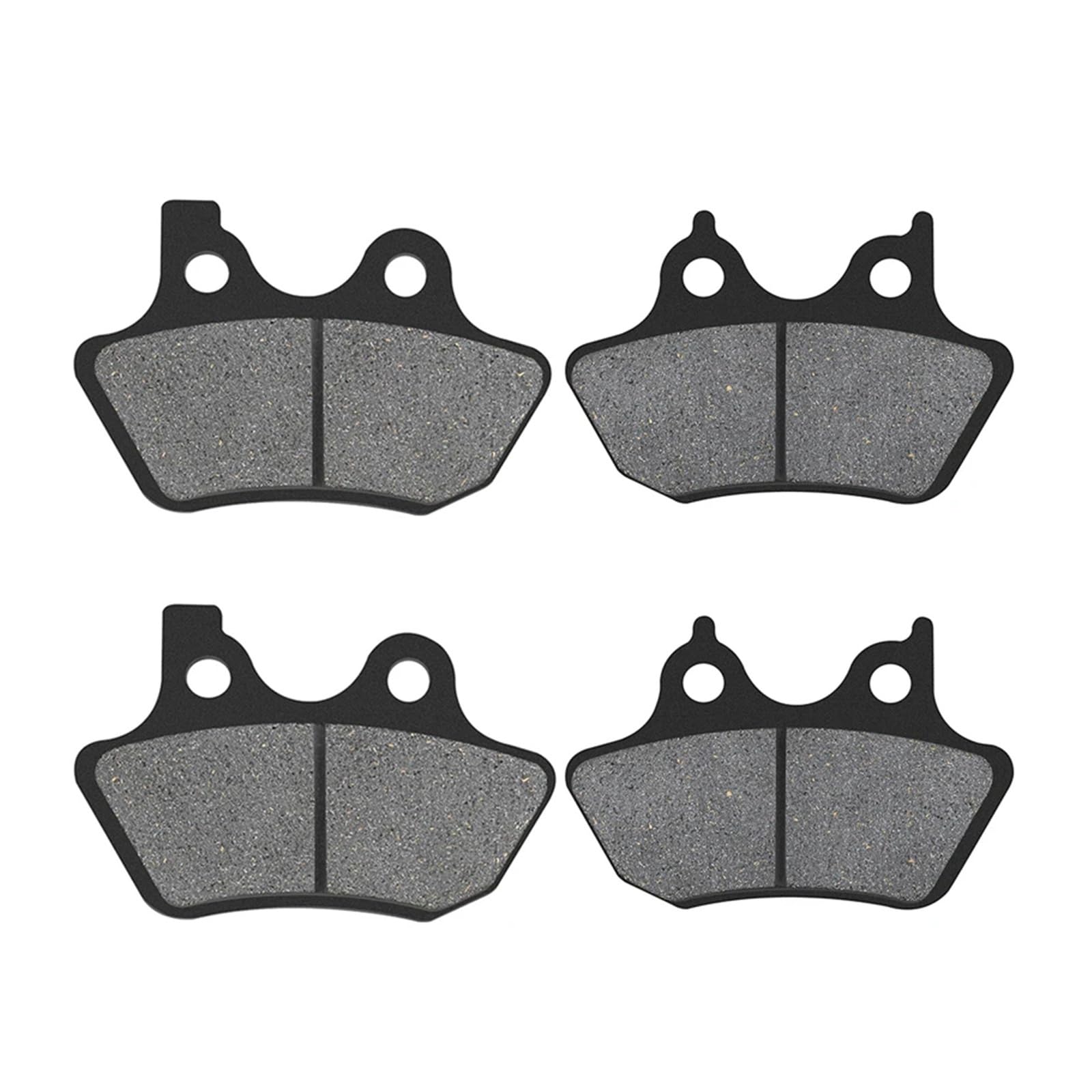 Motorrad Vorne Hinten Bremsbelag for Touring Electra Road King Street Glide FLHR FLHT FLHX FLHTCU V-Rod VRSCA VRSCB(2 Pairs) von ROAOFFGB