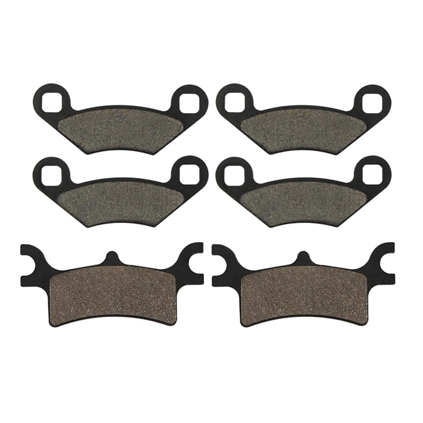 Motorrad Vorne und Hinten Bremsbeläge for Sportsman 500 600 700 800 Magnum 330 325 250 Trail Blazer Scrambler(Front and Rear) von ROAOFFGB