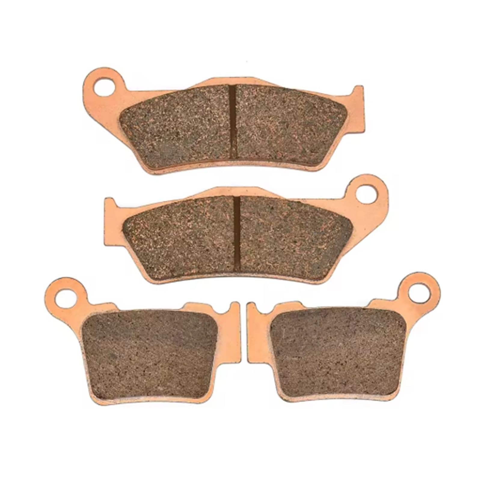 Motorrad Vorne und Hinten Bremsbeläge for XC XC-F XCF-W XC-W SX SX-F EXC EXC-F 125 250 300 350 450 500 530 TPI 2003-2023(Front and Rear) von ROAOFFGB