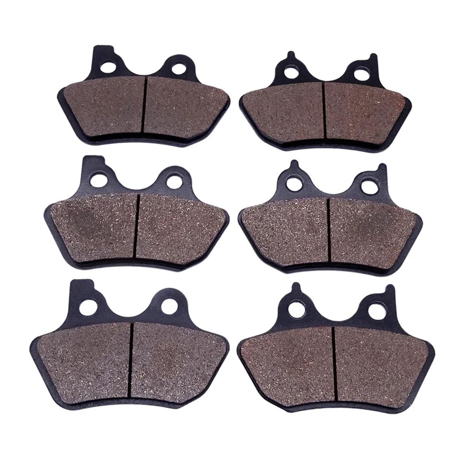 Motorrad Vorne und Rechts Bremsbeläge for FLHTC/FLHTCi Electra 2000-2004 FLHR Road King 2000-2007(3 Pair) von ROAOFFGB
