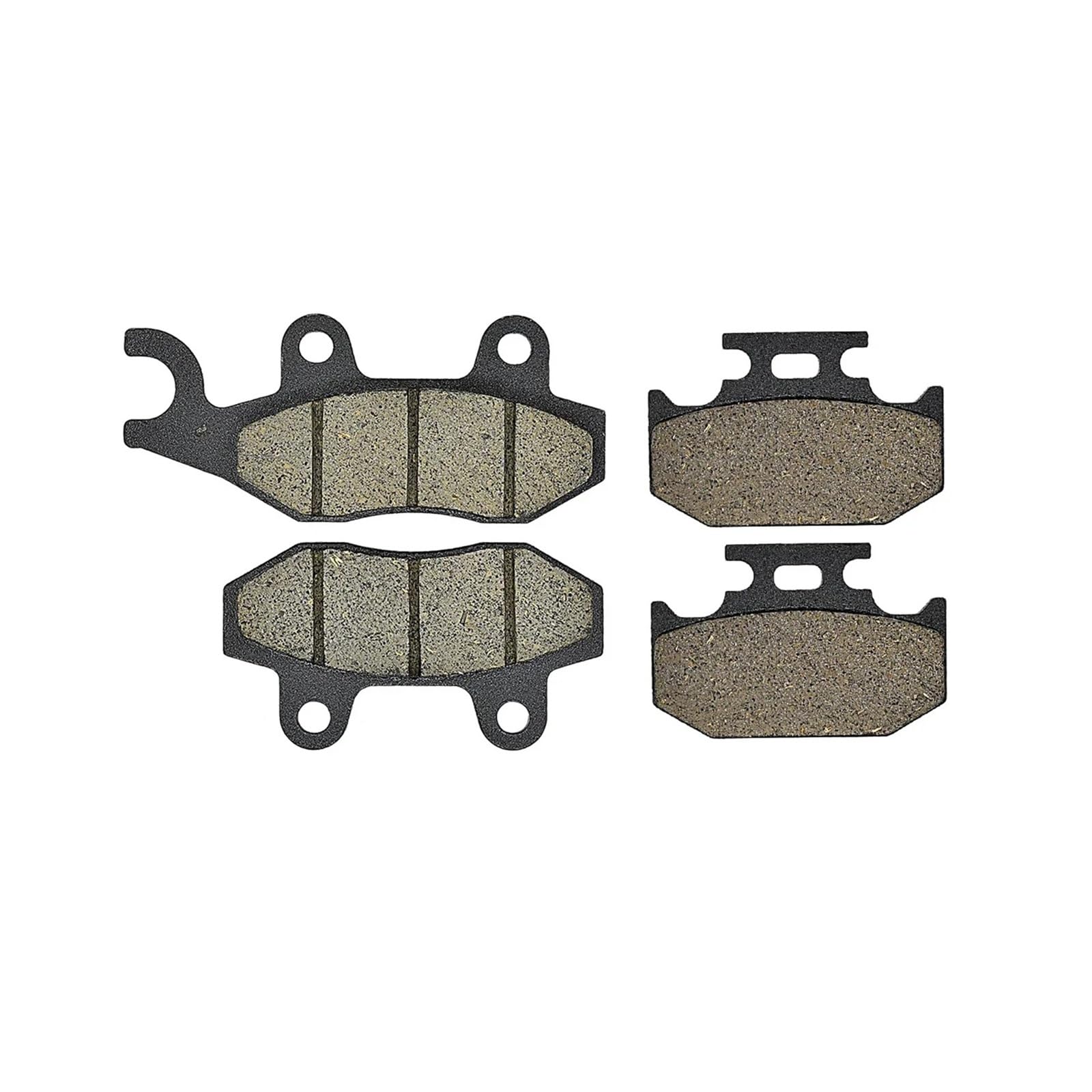 Motorradzubehör Vorne und Hinten Bremsbeläge Kit for YZ250 YZ 250 WRA ABDEFGHJ TTR250 TTR 250 LMNPRSTV(Front and Rear) von ROAOFFGB
