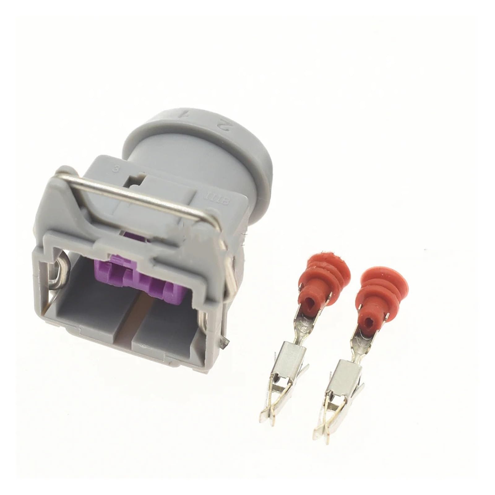 ROBAUN 1-20 Sets 144473-8 2 Pin Auto Stecker Weiblich Sicherung Stecker Automotive Verdrahtung Terminal Buchse for Auto 144473-2 144473-5 144473-7 3,5(DJ7024C-3.5-21,10Sets) von ROBAUN