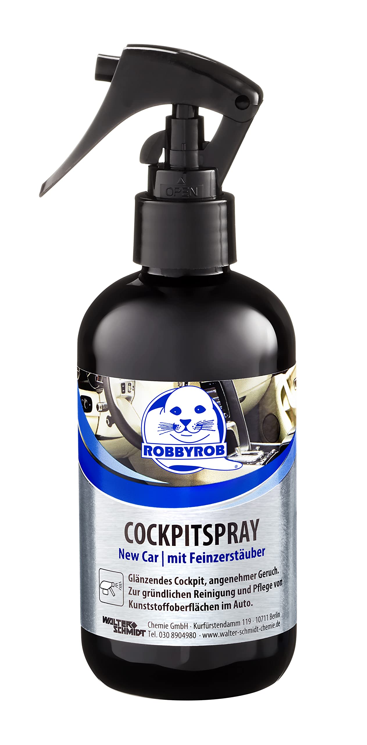 Robbyrob 3522200000 Cockpitpflege New Car 250 ml Robbyrob 3522200000 Cockpitpflege New Car 250 ml von Robbyrob