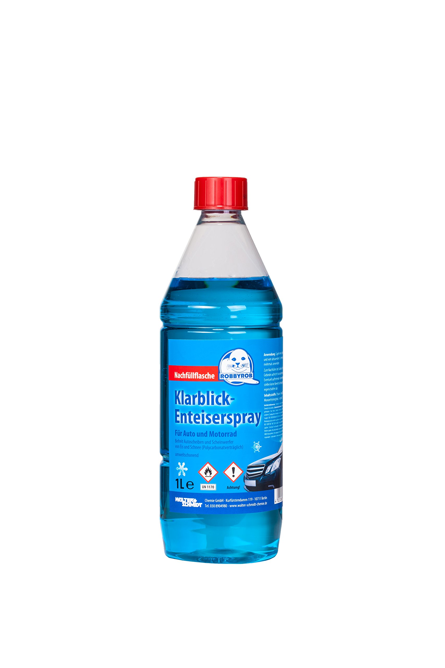 ROBBYROB 8601200000 Enteiserspray Nachfüllflasche 1 Liter von ROBBYROB