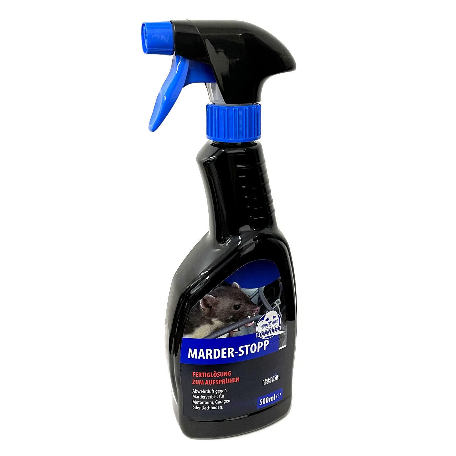 ROBBYROB Marder Spray Marderschutz 500ml Marderspray Abwehrduft Marderabwehr Marderstopp Marderschreck Abwehrspray von ROBBYROB