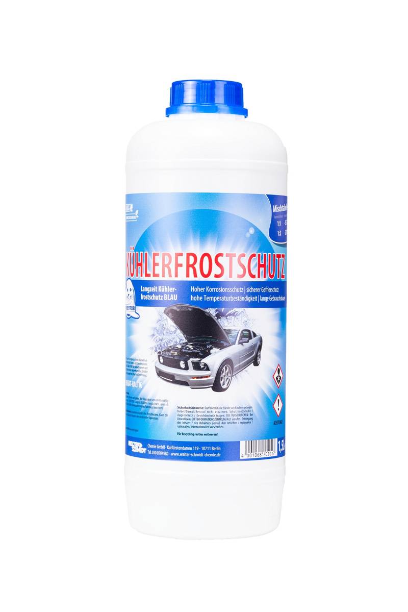 Robbyrob Langzeit-Kühlerfrostschutz blau 1,5 l von ROBBYROB
