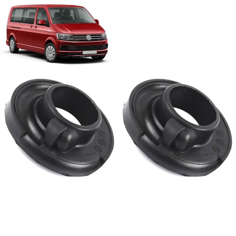 ROBUST 2x Federunterlage Hinterachse Unten für Volkswagen Transporter T5 7H0511150B 2003-2015 von ROBUST CAR PARTS