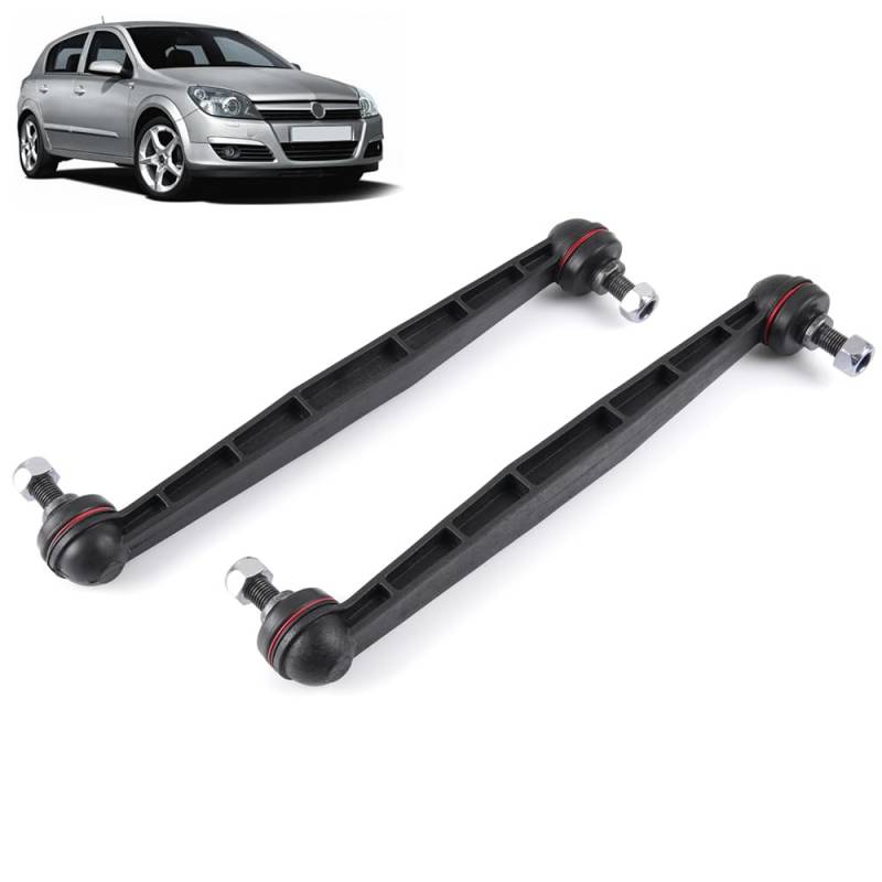 ROBUST 2x Koppelstange Pendelstütze Vorne für Opel Astra G H J Zafira A B 350176 14558 FDL6431 SSL1025 QLS3239S 90498745 von ROBUST CAR PARTS