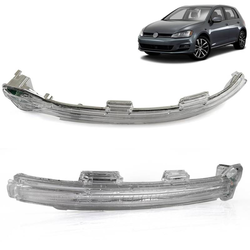 ROBUST CAR PARTS ROBUST Aussenspi̇egel Bli̇nker Led Spi̇egelbli̇nker Rechts & Li̇nks für Volkswagen Golf Mk7 2012-2019 5G0949102 5G0949101 5G0 949 102 5G0 949 101 von ROBUST CAR PARTS