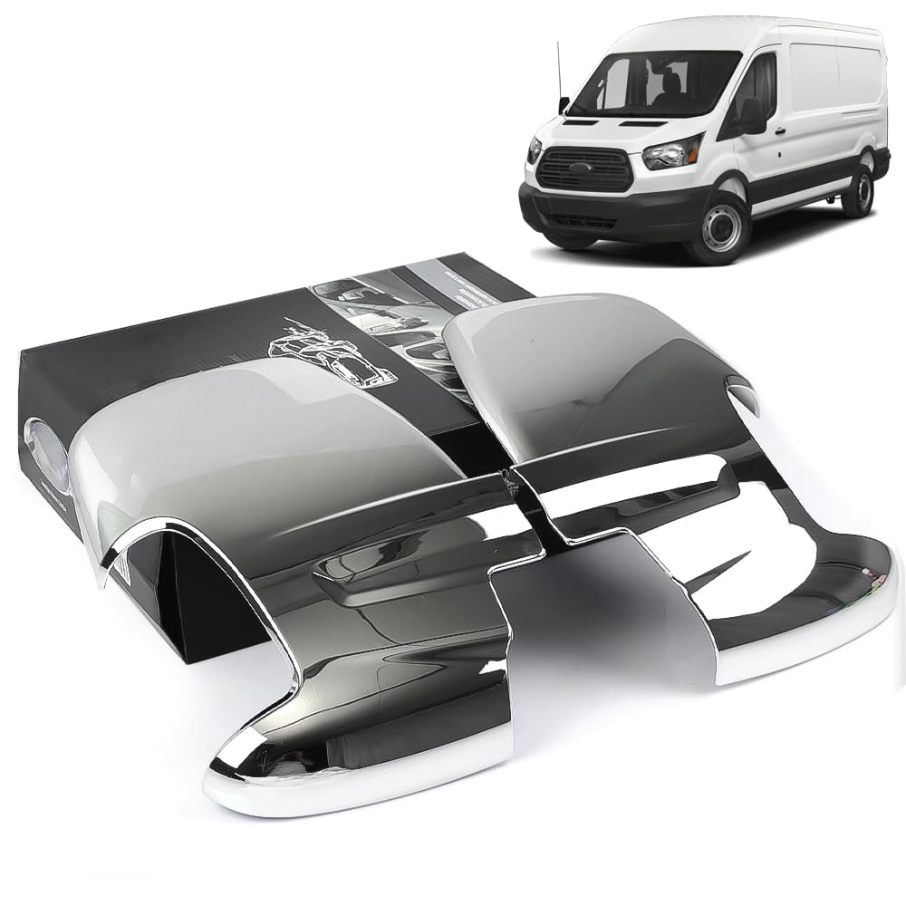 ROBUST Chrom Flügel Spiegel Abdeckung Verkleidung für Ford Transit Mk8 2014-2018 ROBUST Chrom Flügel Spiegel Abdeckung Verkleidung für Ford Transit Mk8 2014-2018 von ROBUST CAR PARTS