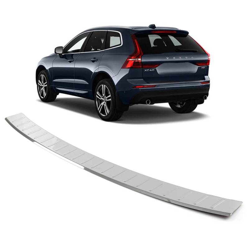 ROBUST Chrom Ladekantenschutz Edelstahl für Volvo XC60 2017-2023 von ROBUST CAR PARTS