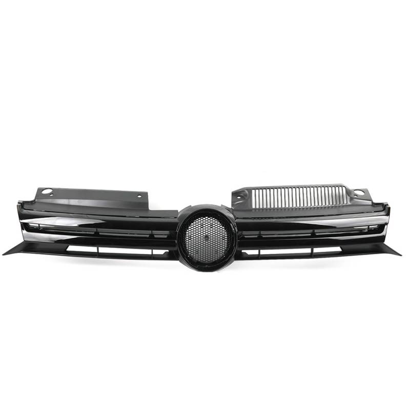 ROBUST CAR PARTS ROBUST Glanz Schwarz Sport Kühlergrill für VW Golf 6 / Golf 6 GTI Limousine/Variant/Cabrio 2008-2013 von ROBUST CAR PARTS